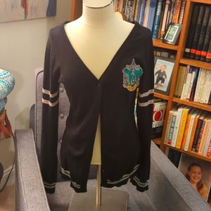 Harry Potter Slytherin button down Cardigan. 🧹🪄🐍🔮✨